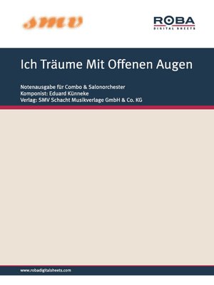 cover image of Ich Träume Mit Offenen Augen